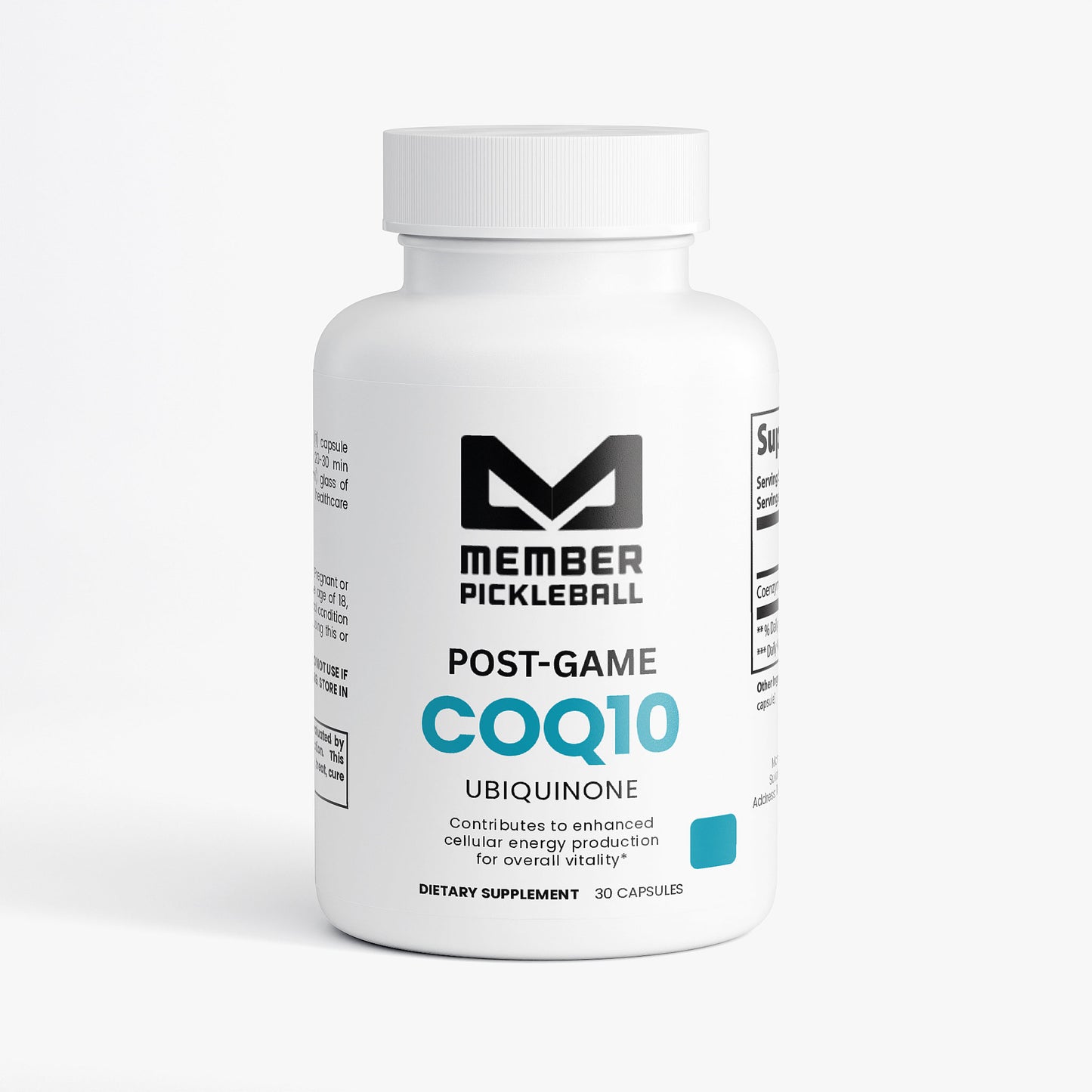 Post-Game CoQ10 Ubiquinone Capsules
