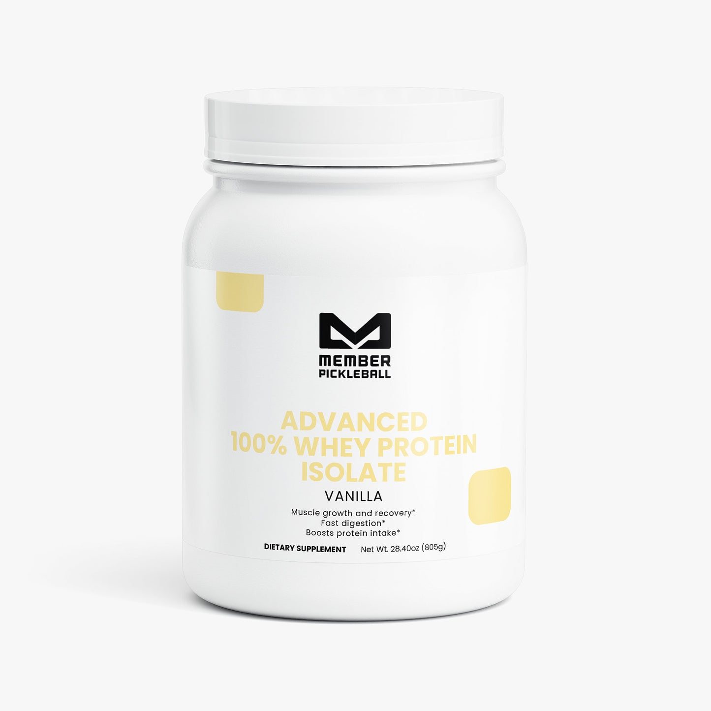 Advanced 100% Whey Protein Isolate Powder (Vanilla)