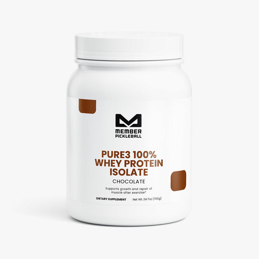 Pure3 100% Whey Protein Isolate Powder (Chocolate)