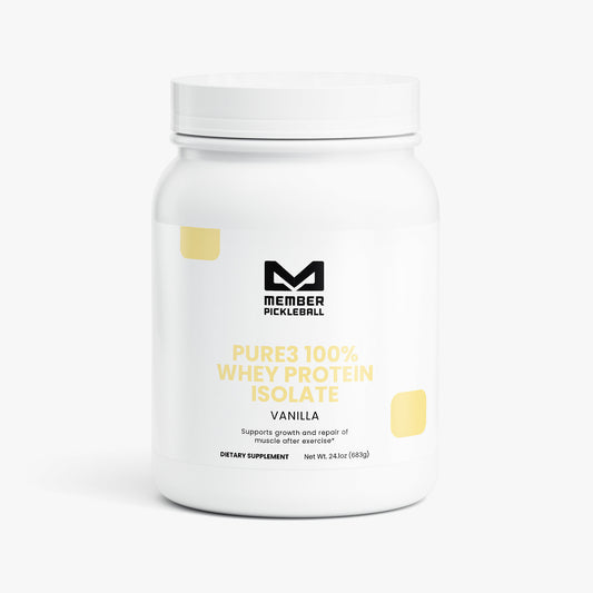Pure3 100% Whey Protein Isolate Powder (Vanilla)