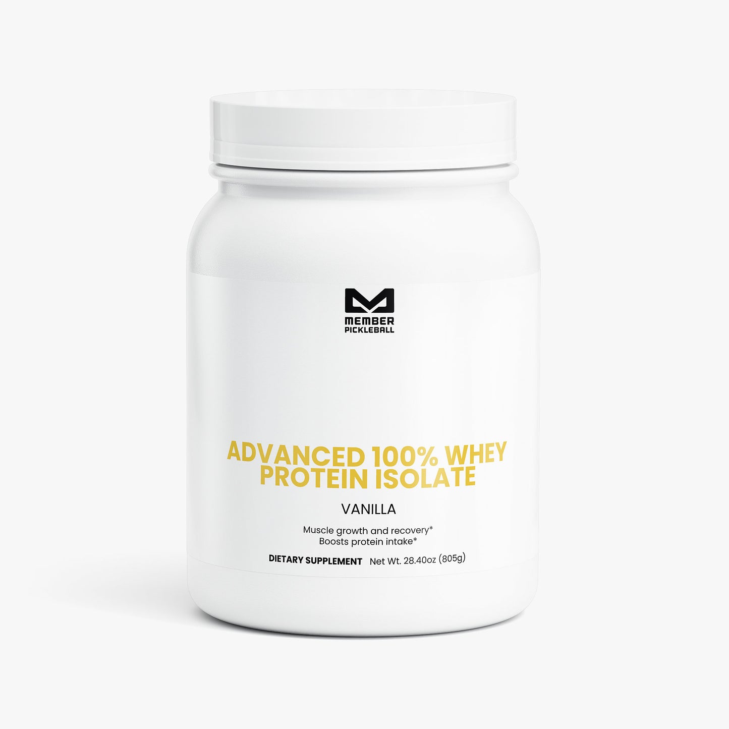 Advanced 100% Whey Protein Isolate Powder (Vanilla)