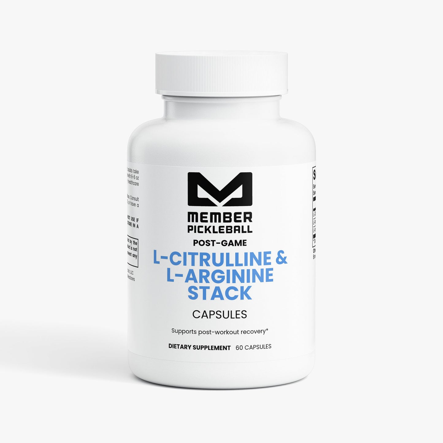Post-Game L-Citrulline & L-Arginine Stack Capsules