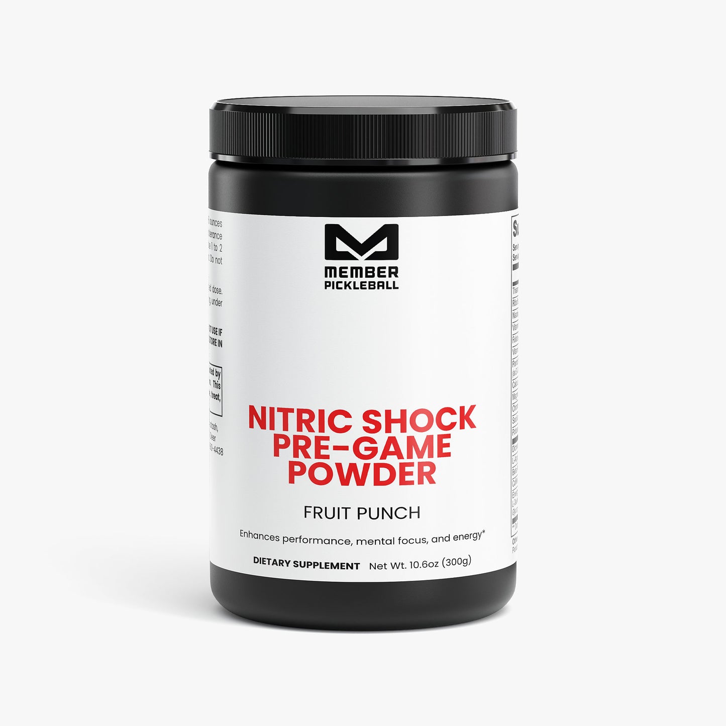 Pre-Game Nitric Shock Powder (Fruit Punch)